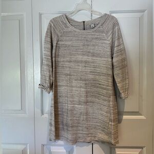 L.L. Bean Light Beige Colors  Sleeve. Tunic /  Dress